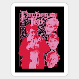 Father Ted Loves Tea Sticker